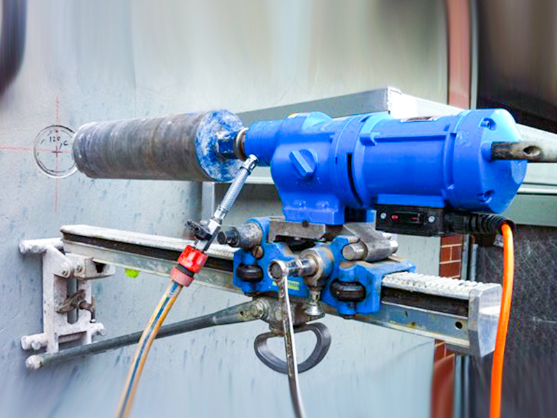 قص وتخريم الخرسانة المسلحة