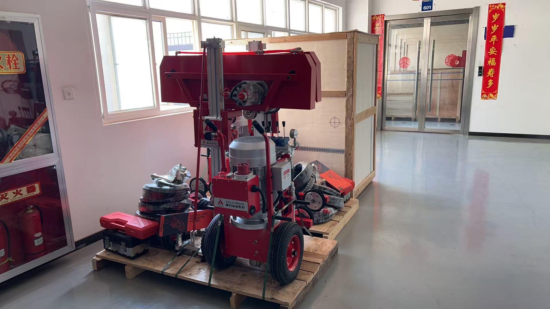 45 Sets Of Hydraulic Wire Saws were comp